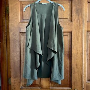 Lush high-low flowy cardigan